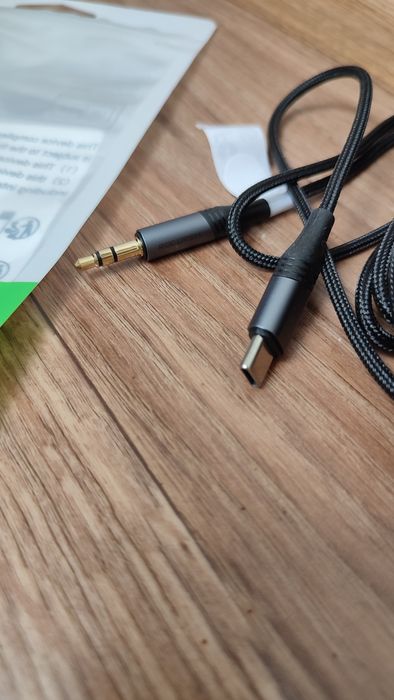 Кабель USB type-c на jack 3,5 мм
