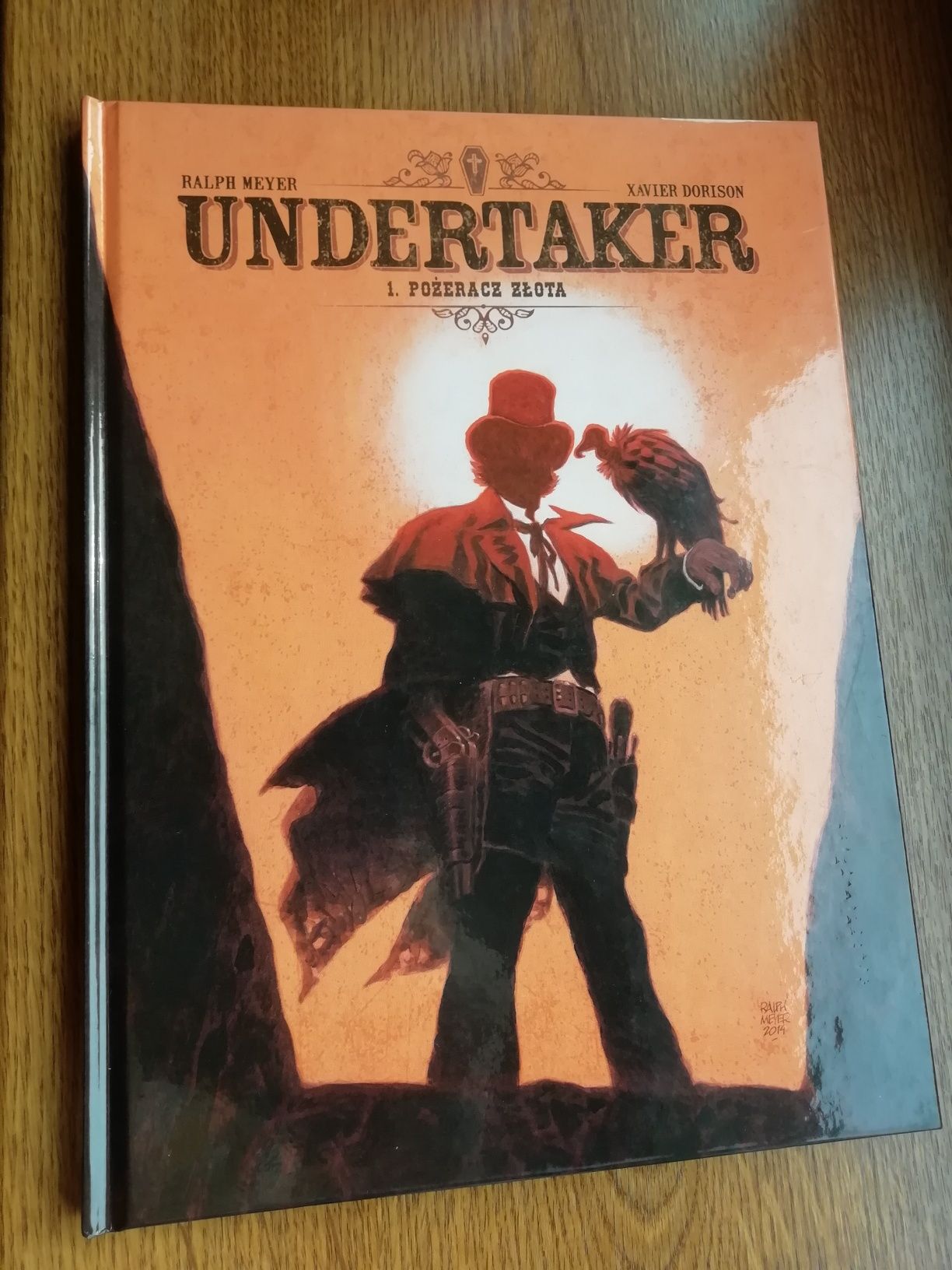 Komiks Undertaker pożeracz złota t.1 bdb stan.