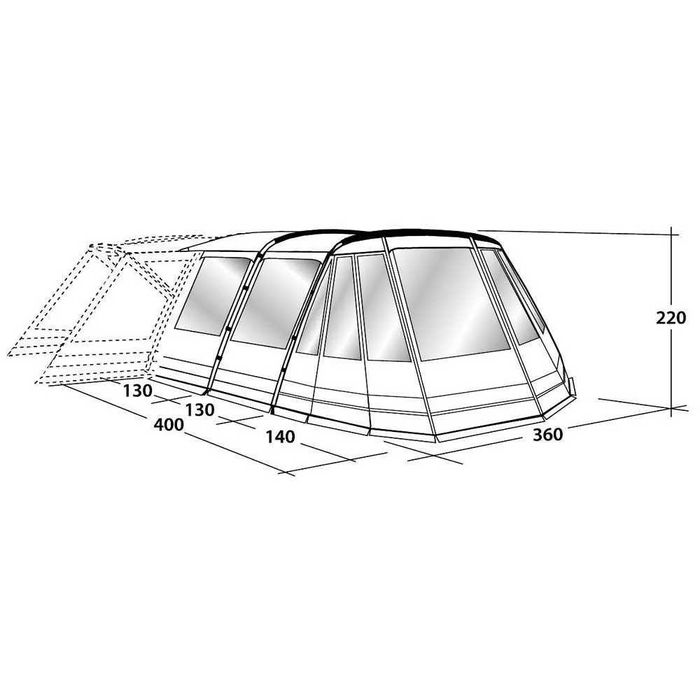 Outwell Montana 5P Full opcja - jak nowy