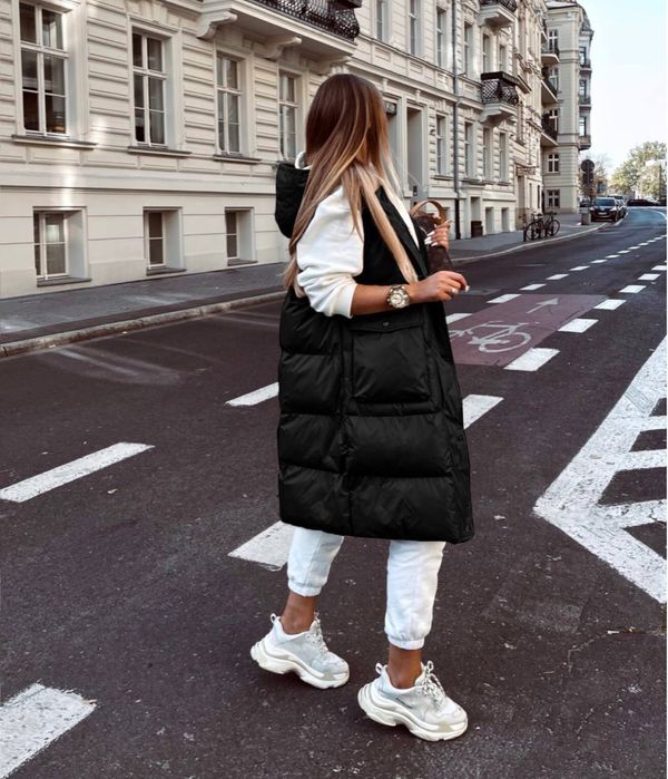 Женская удлиненная жилетка/Жіночий подовжена жилетка DV