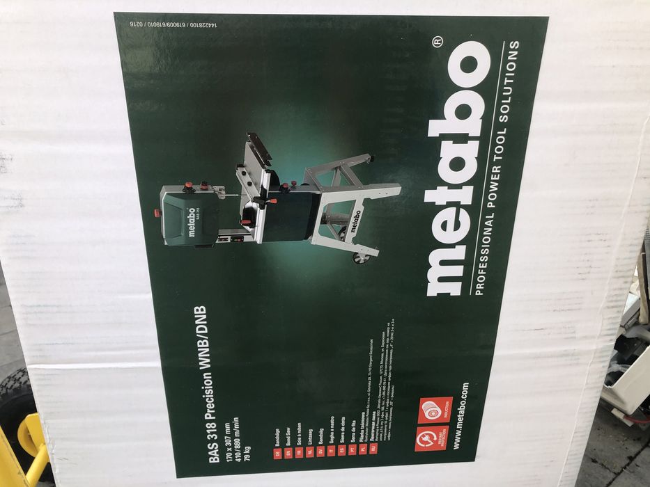 Pilarka taśmowa metabo bas 318 precision