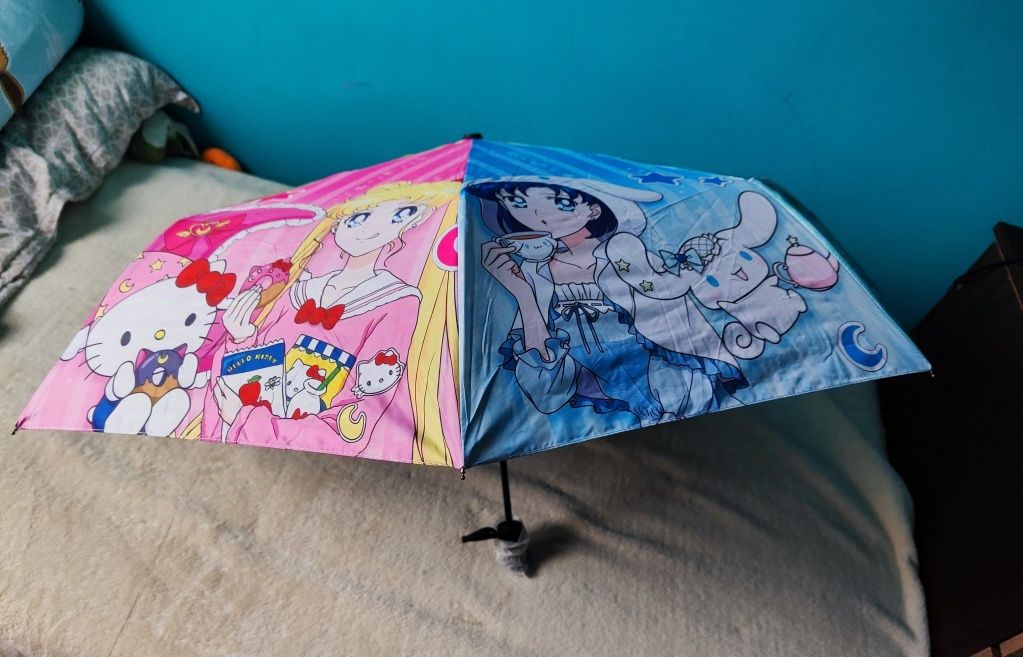 Sailor Moon / Sanrio - parasol automatyczny