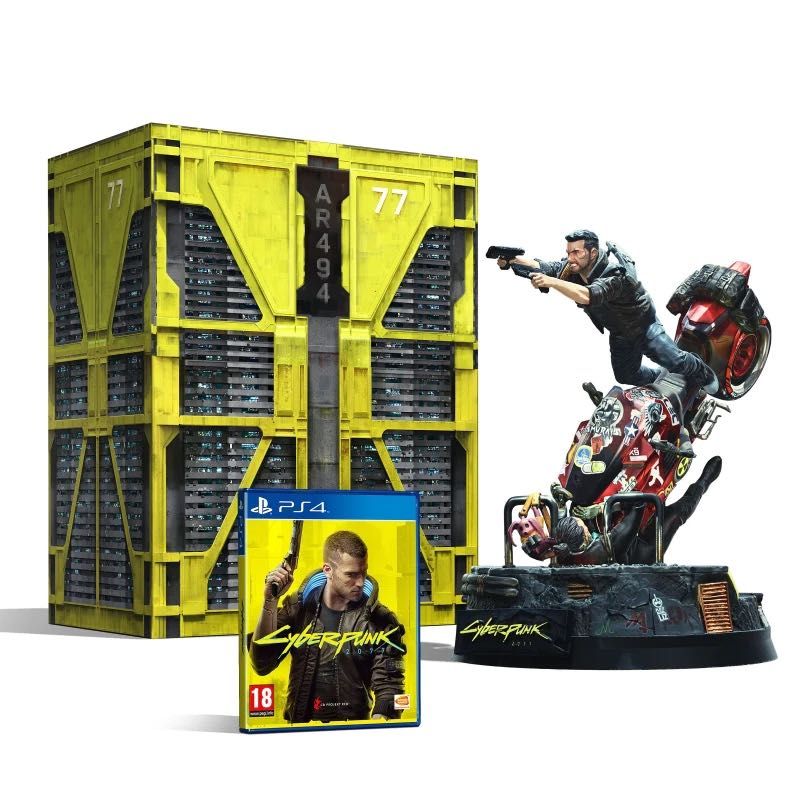 Cyberpunk 2077 Collector's Edition (PlayStation 4, 2020)