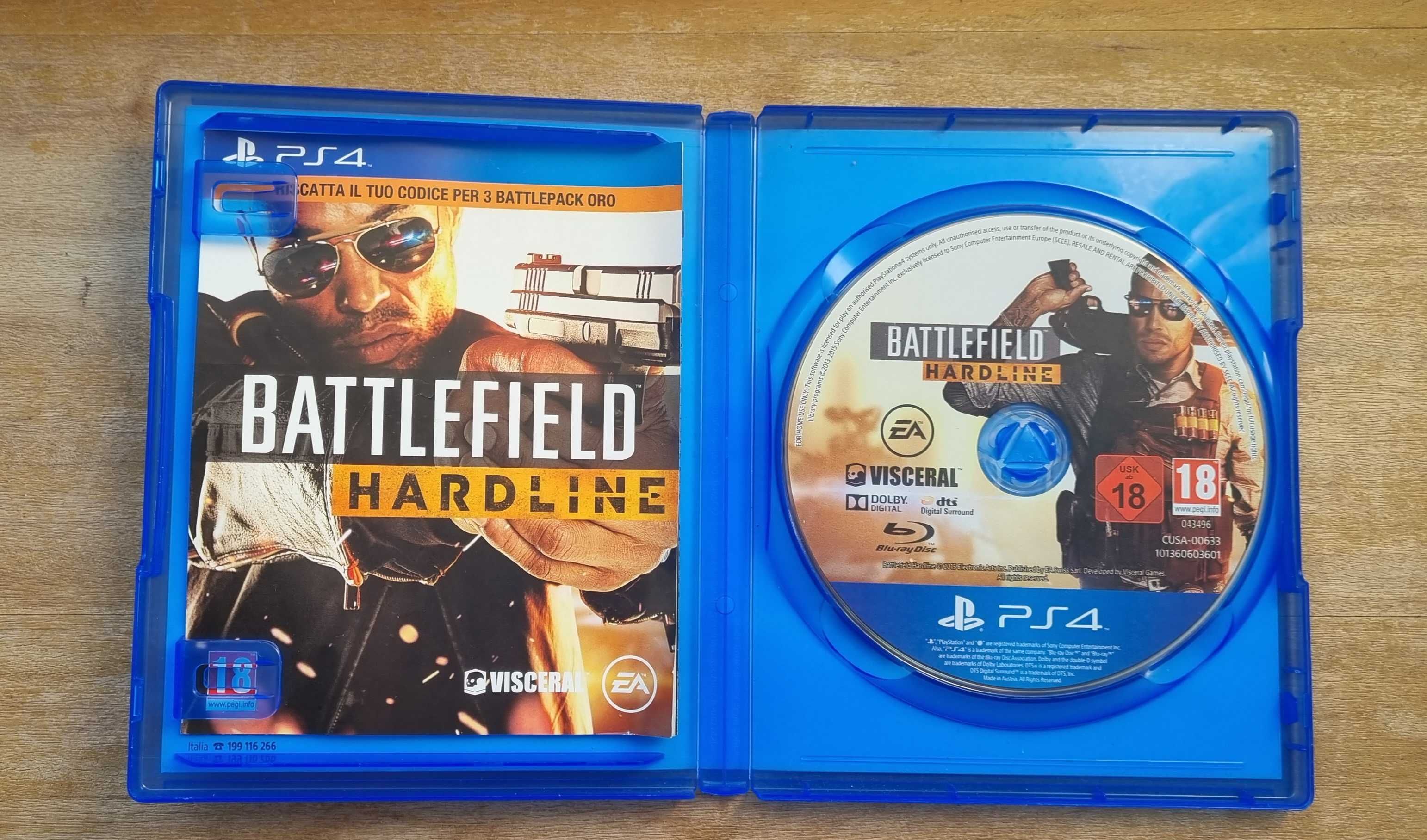 Jogo Battlefield Hardline para ps4