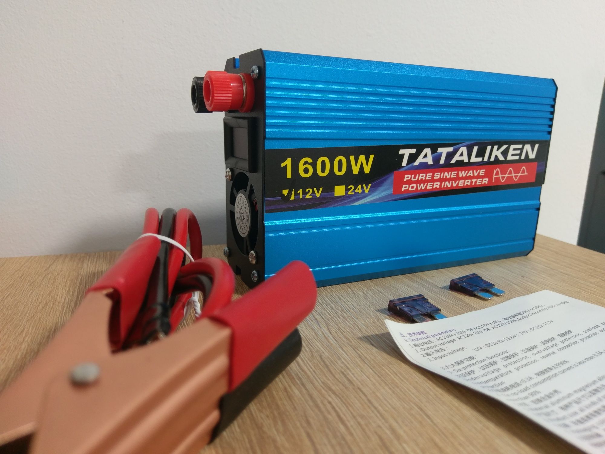 Інвертор Tataliken 1600w 12/220