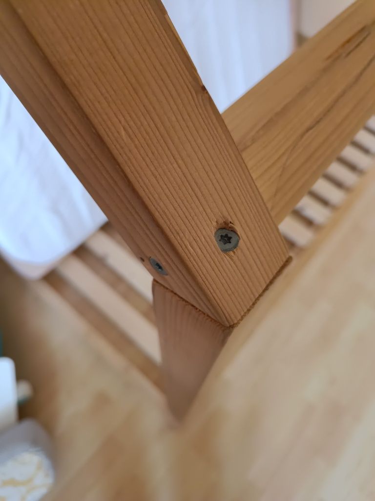 Łóżko łóżeczko drewniane domek dom dziecięce