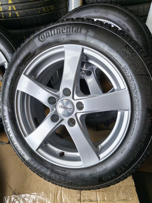 Диски VW Golf Jetta Caddy Skoda Octavia R16(5*112)+205/55/16 шини зима