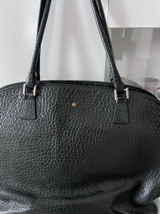 Skórzana torebka czarna shopperka Batycki skóra