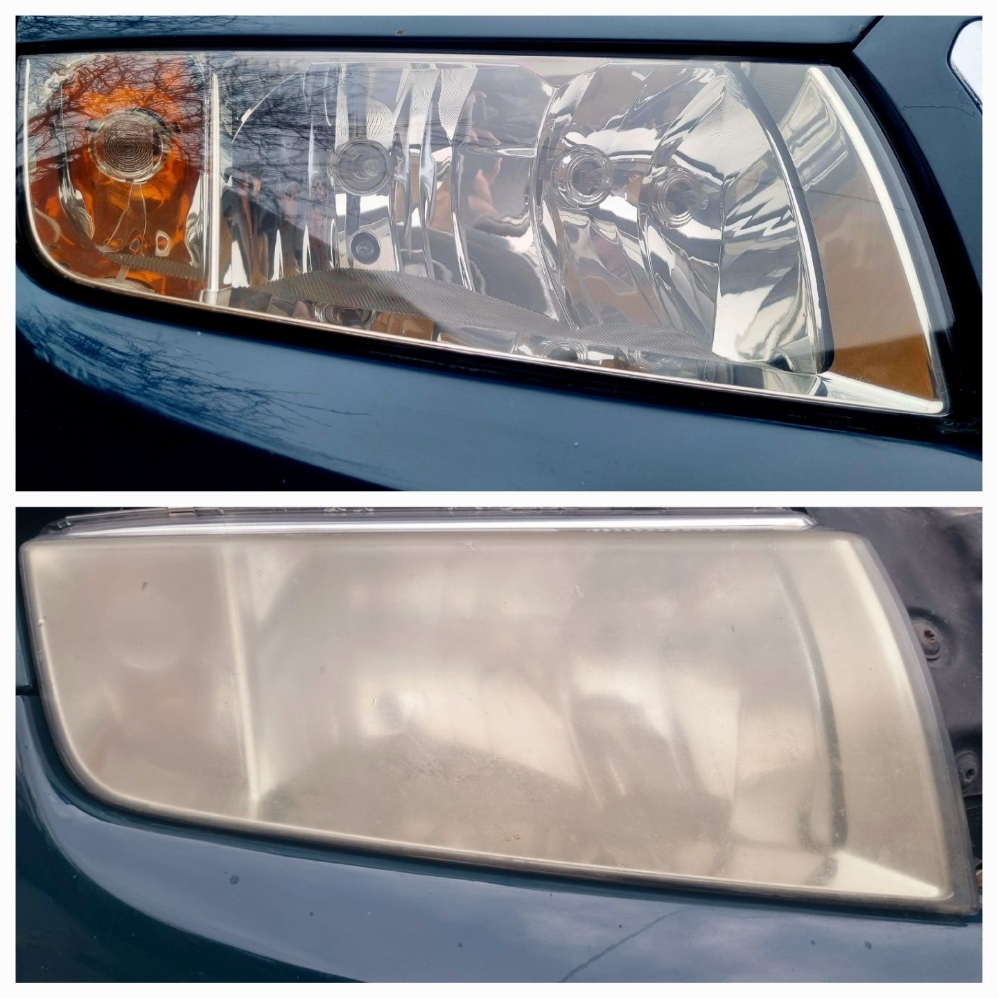 Regeneracja lamp reflektorów samochodowych Zabezpieczenie przed UV
