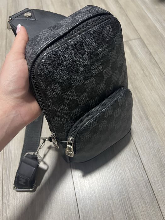 Чоловіча сумка луї відомого бренду