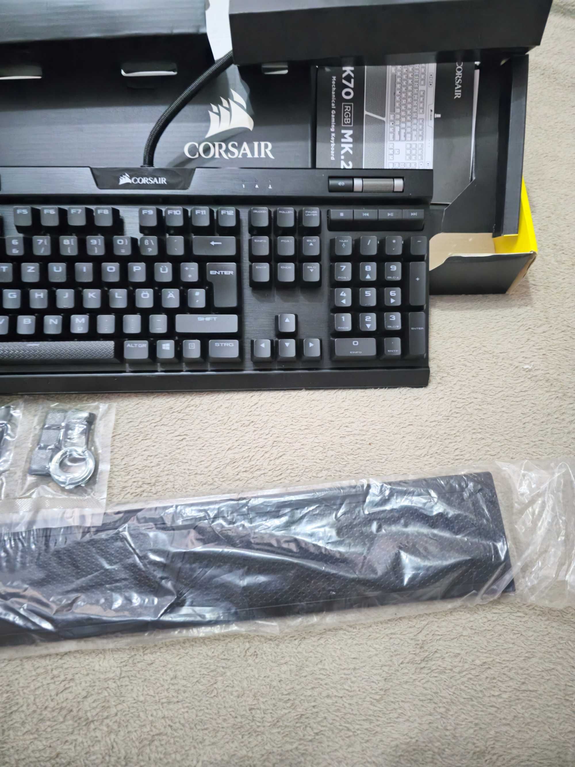 Corsair K70 mk.2 Gamingowa klawiatura rgb qwertz