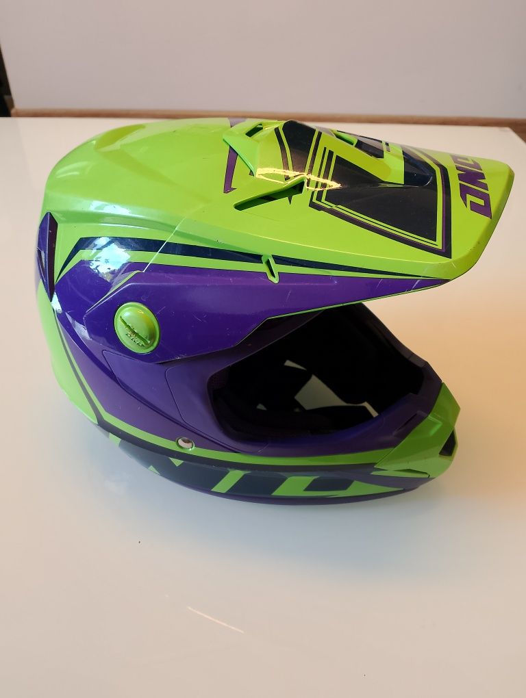 Kask ONE dziecięcy motocyklowy rowerowy