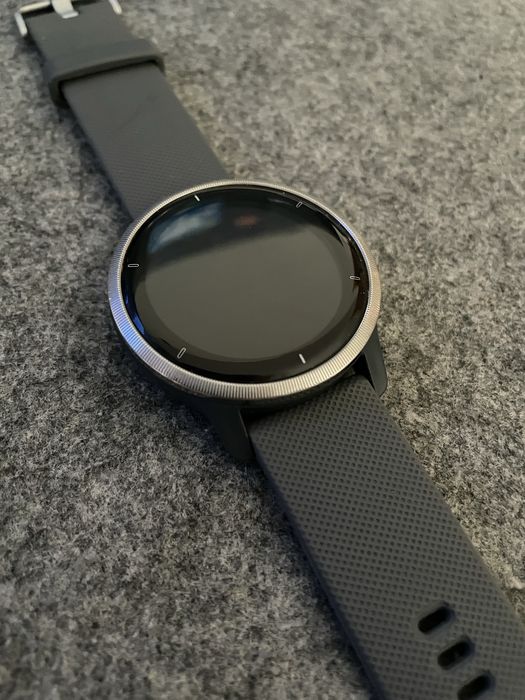 Smartwatch GARMIN Venu 2 45mm granitowo-niebieski + akcesoria