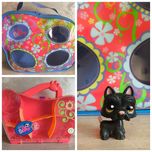 Littlest Pet Shop LPS Walizka, torba, figurka.