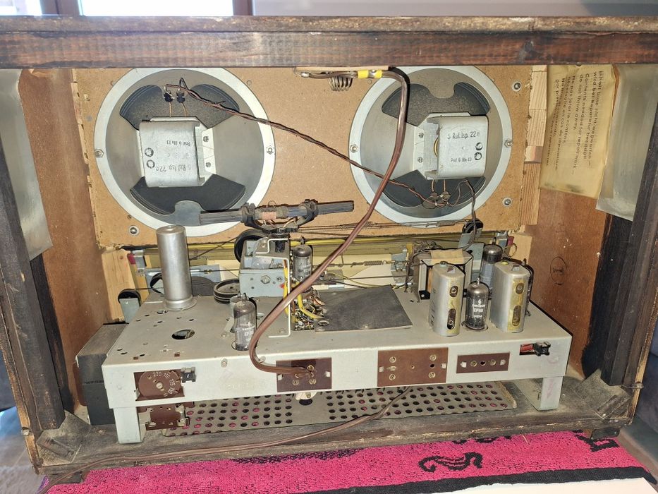 Radio Siemens Schatulle H-42 (1954r.)