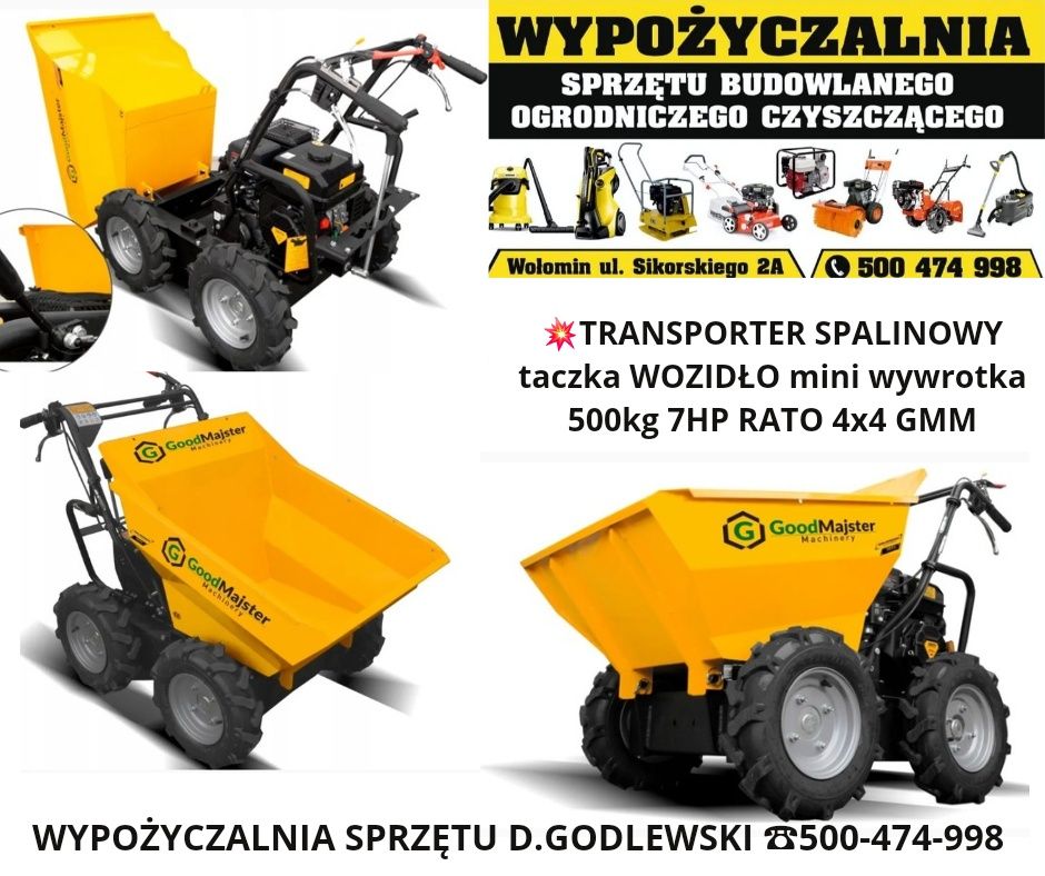 Wynajem! Glebogryzarka Wynajmę! Wypożyczalnia!
