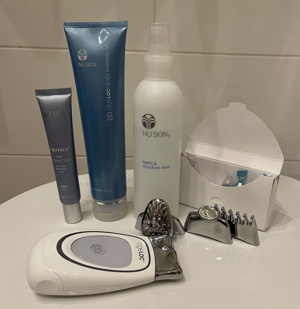 Nu skin, galvanic spa, żelazko do twarzy