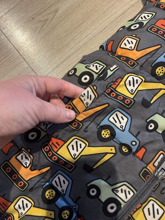 Зимовий дуже теплий комбенізон від next на 4-5 років