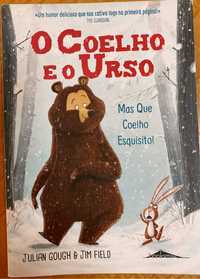 Livro “o coelho e o urso” - mas que coelho esquisito