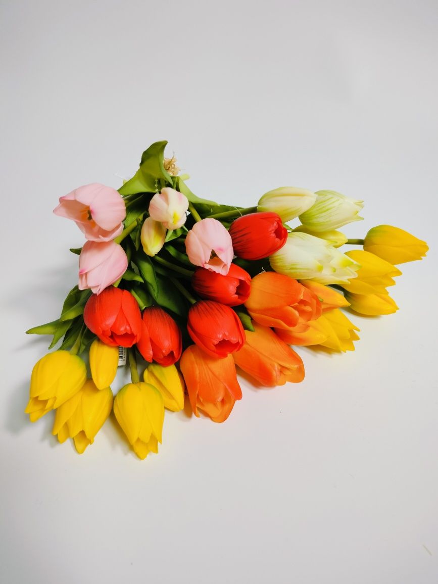 Tulipany silikonowe bukiet