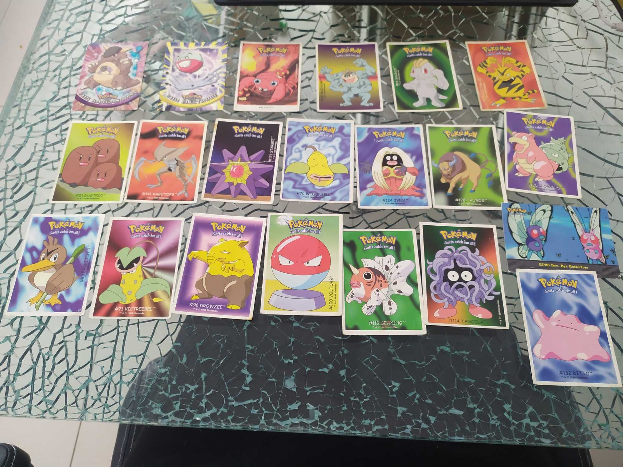 Conjunto cartas pokemon