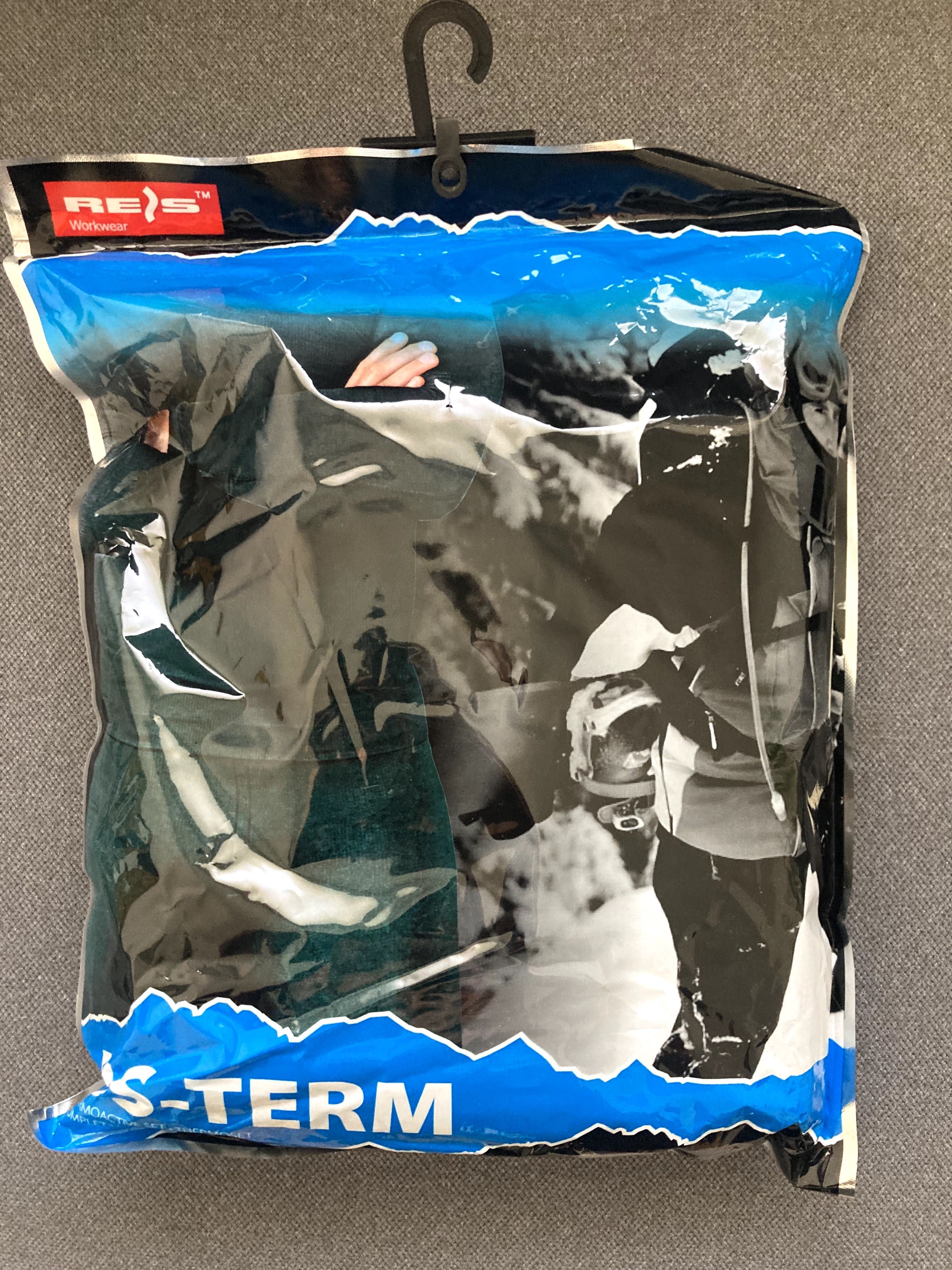 Bielizna Termoaktywna Reis US-TERM Koszulka, Spodnie Kalesony czarny M