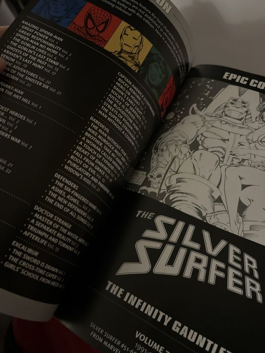 Livro em banda desenhada Epic Collection - The Silver Surfer