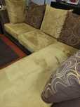 Sofá com chaise longue