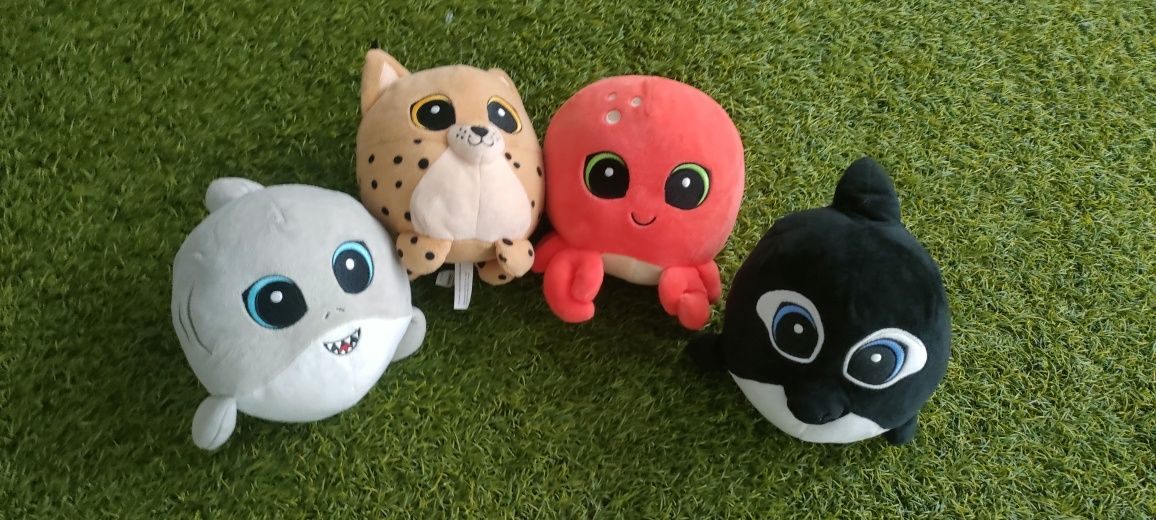 4 peluches da coleção pingo doce