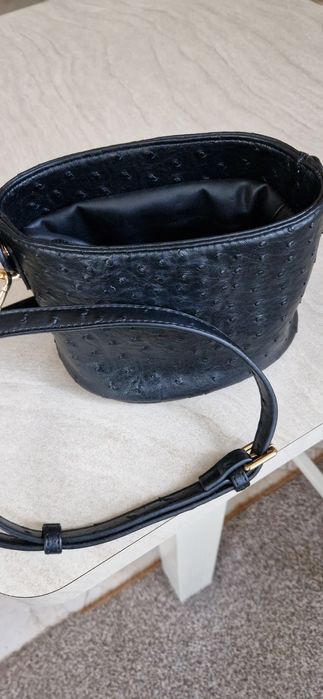 Жіноча сумка зі шкіри страуса