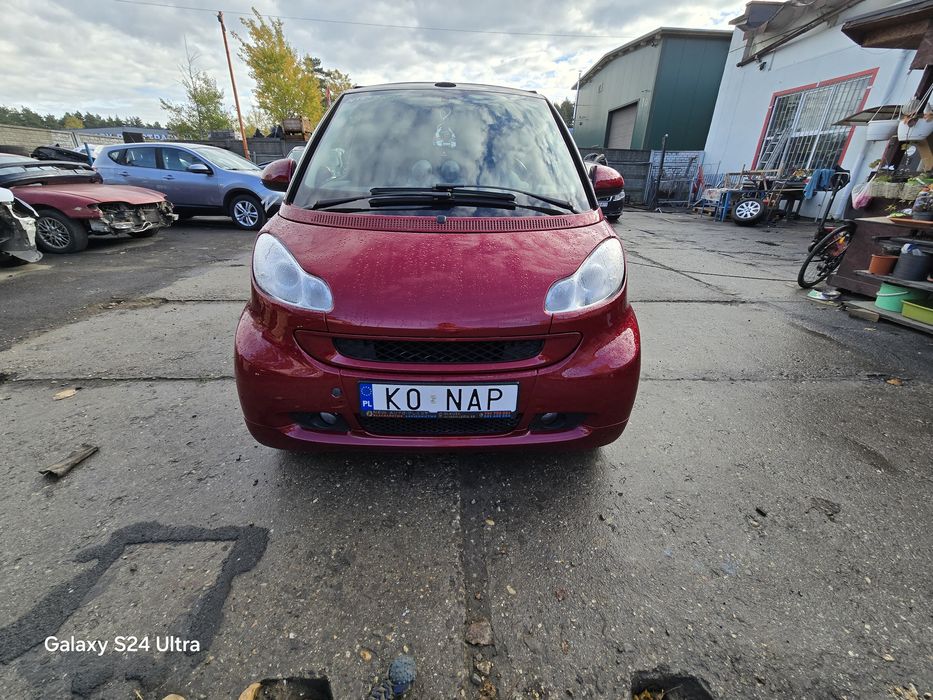 Smart 451  fortwo cabrio 2007 rok