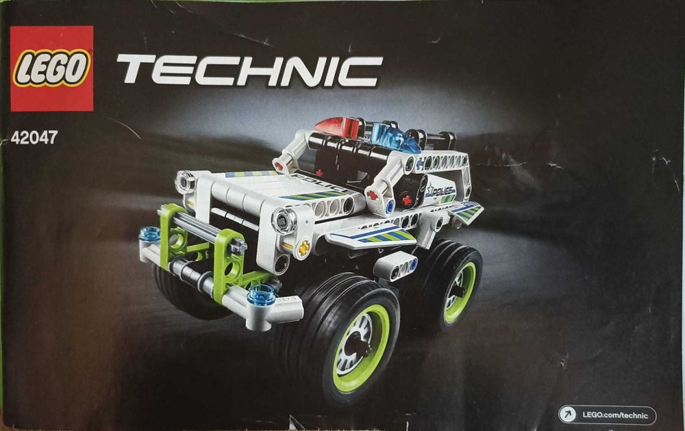 Lego Technic 42047 Radiowóz pościgowy (kompletny)
