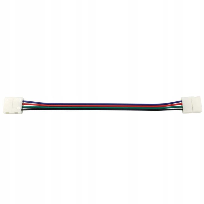 Złączka kątowa do taśmy LED Łącznik 10mm + taśma + kable