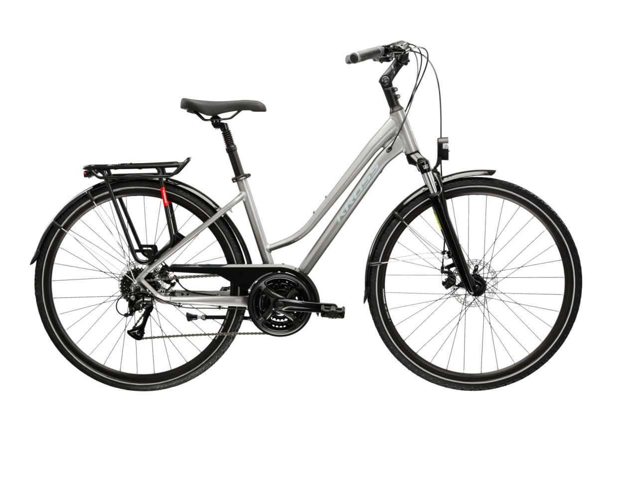 Kross Trans 3.0 damski srebrny L/19"