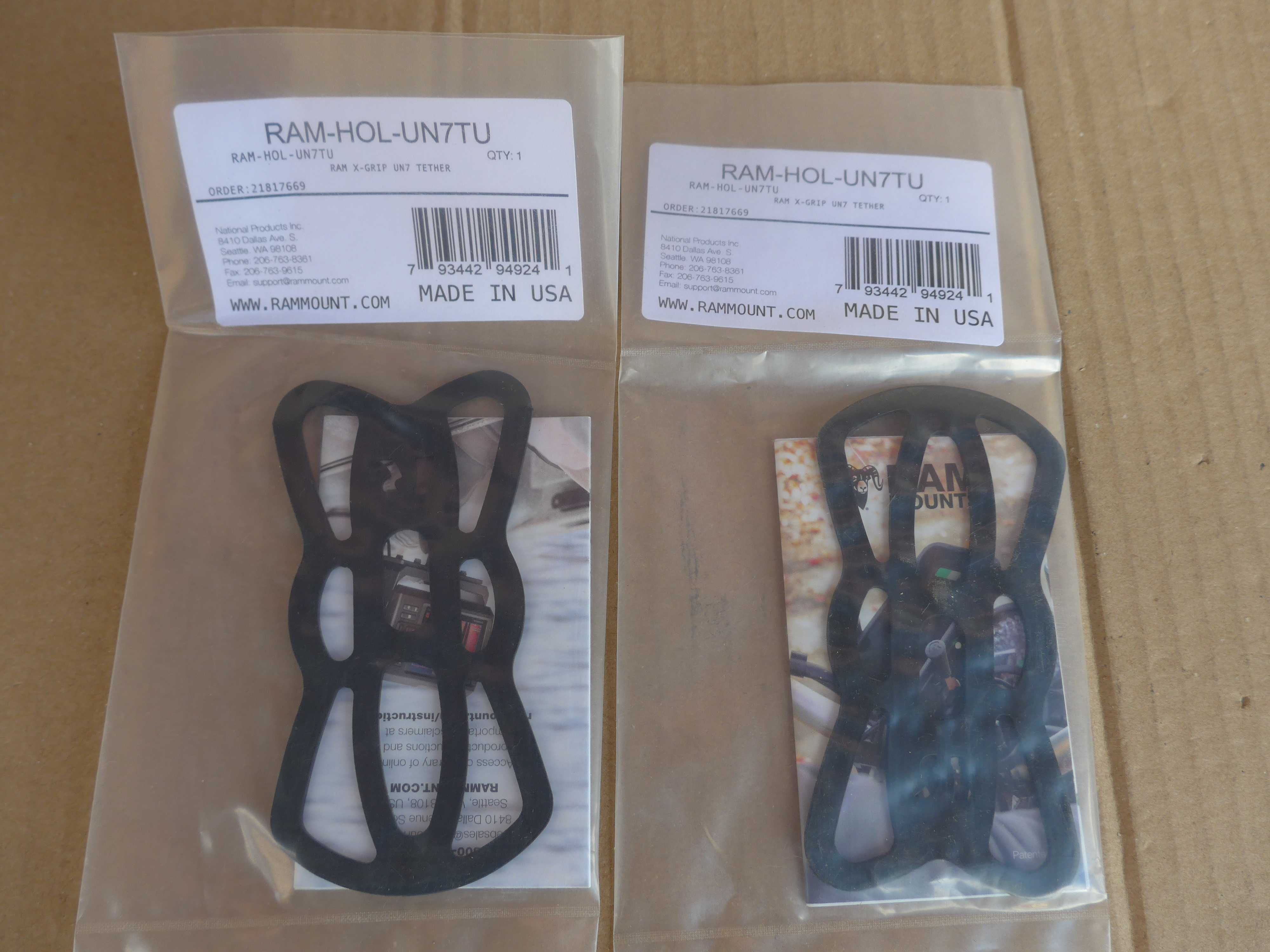 RAM-HOL-UN7TU dodatkowe zabezpieczenie telefonu Guma X-GRIP 7/10 2szt