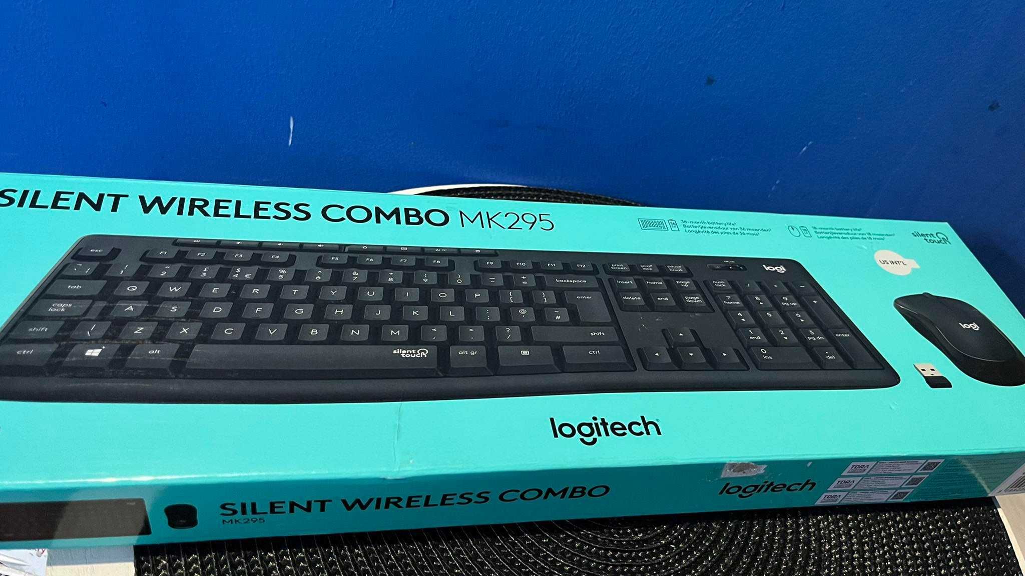 zestaw bezprzewodowy do domu i biura Logitech MK295 Silent