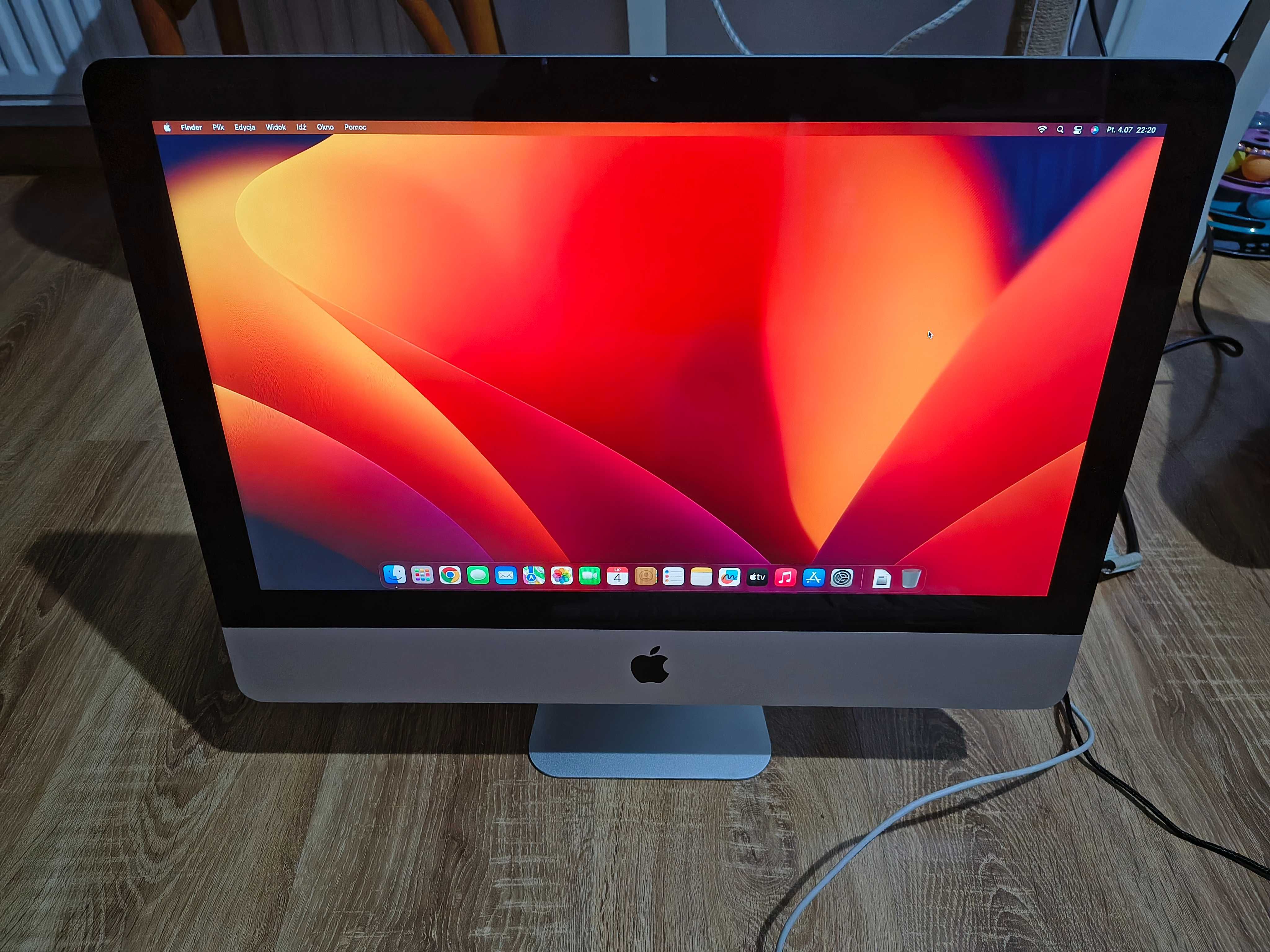 Apple iMac, i5, 16GB DDR, 128GB SSD, MacOs Ventura