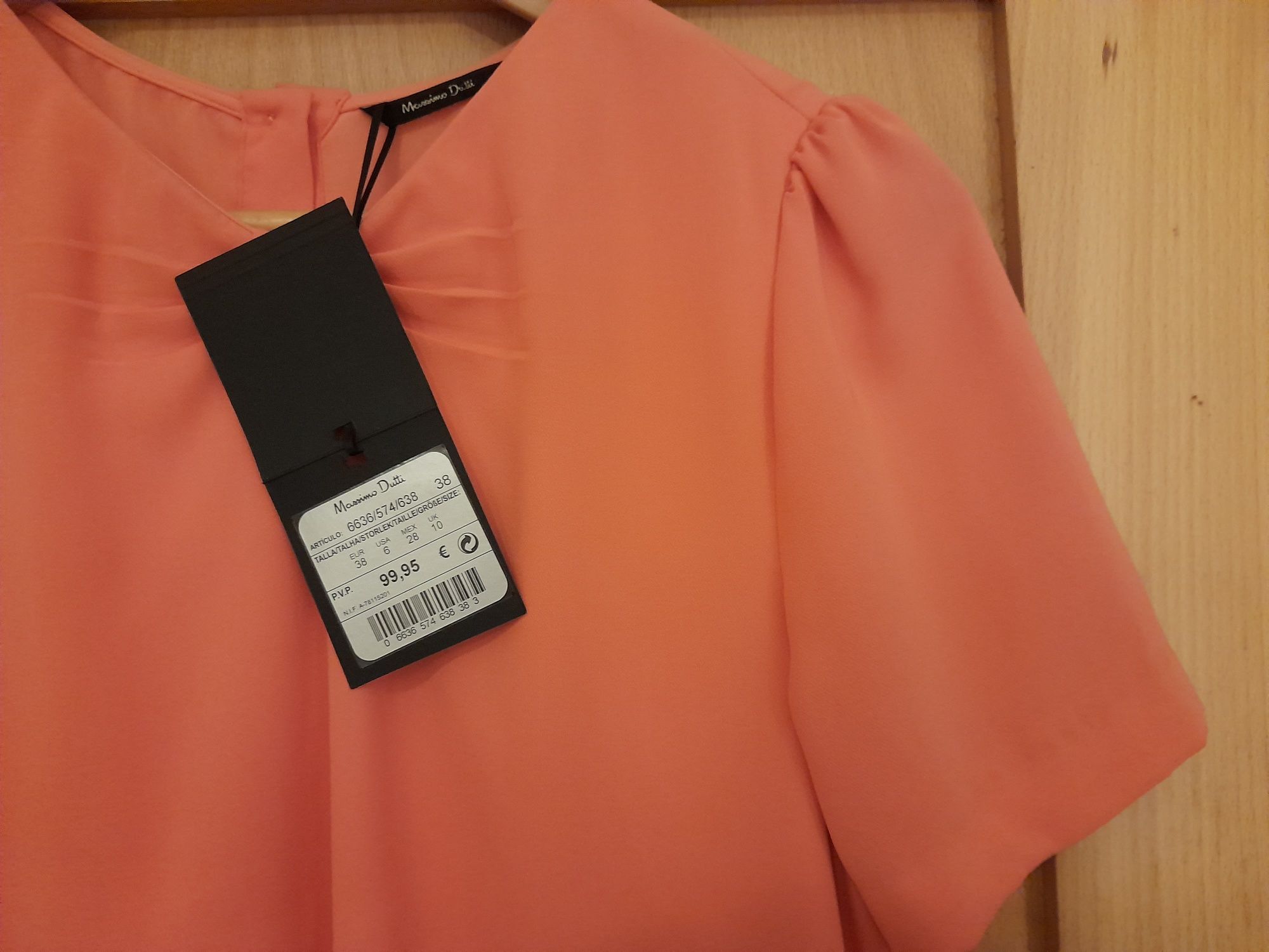 Vestido Massimo Dutti 38 com etiqueta