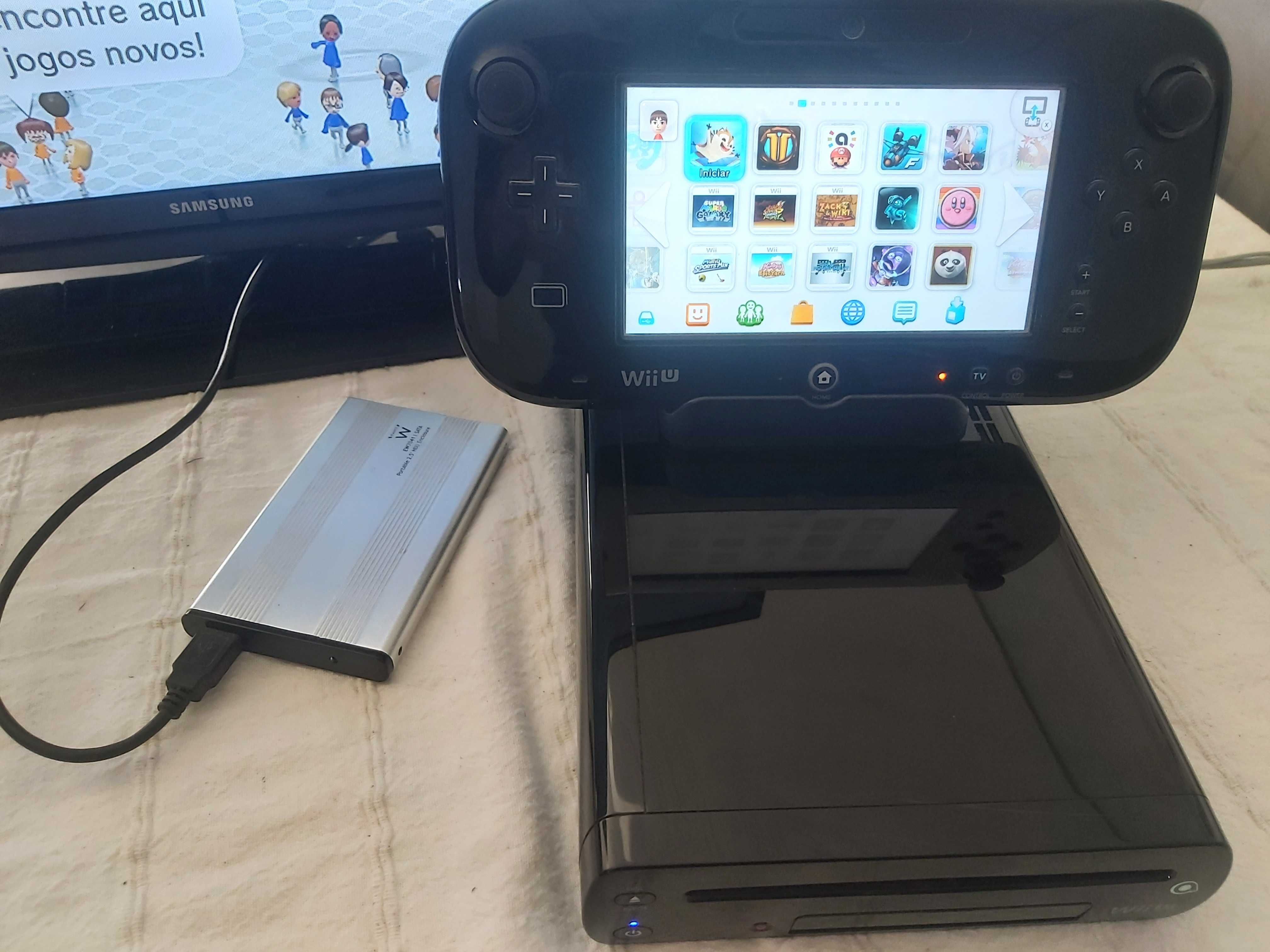 wiiU consola  muitos jogos