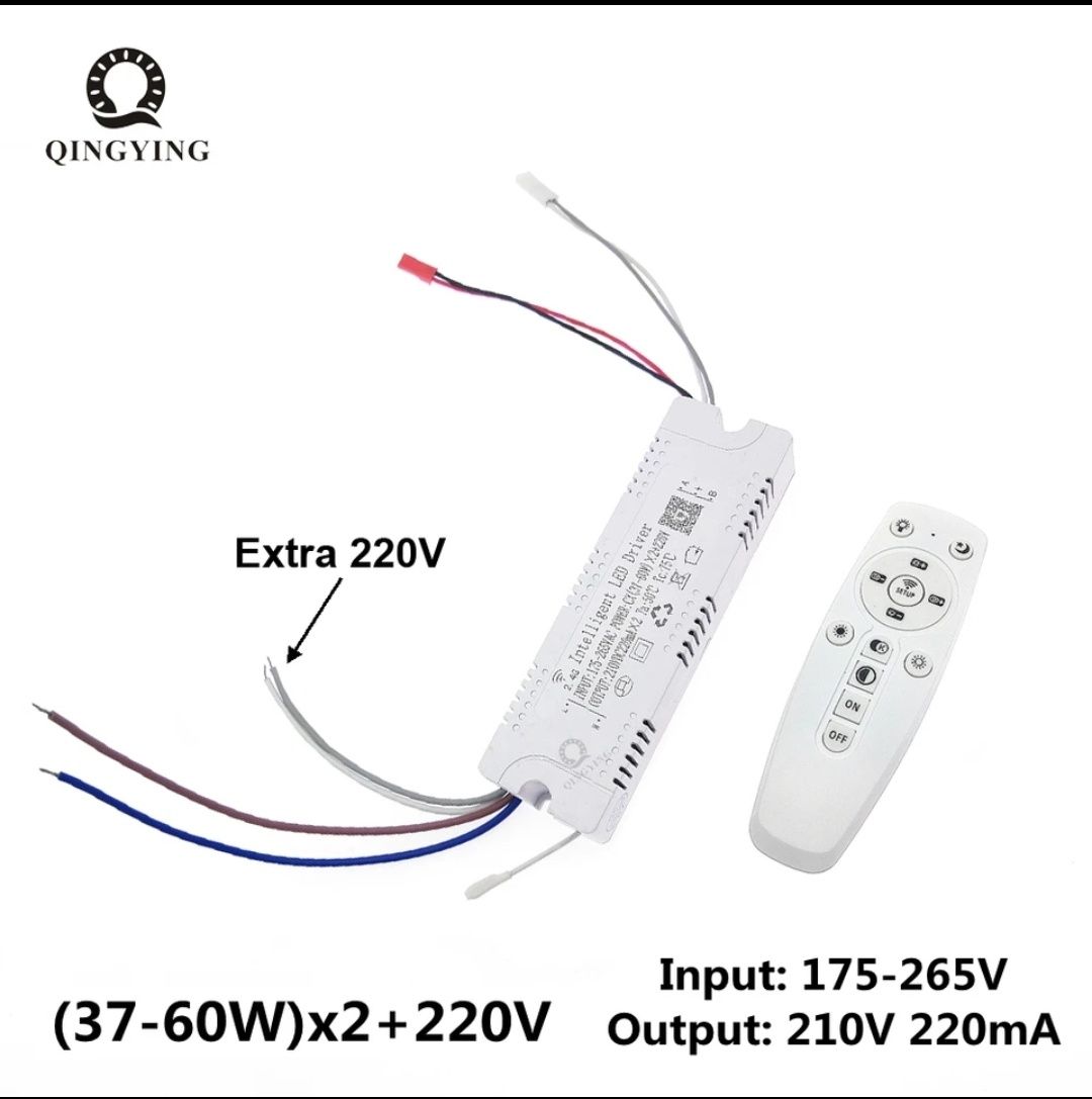 Led intelligent 40-60×2 драйвер