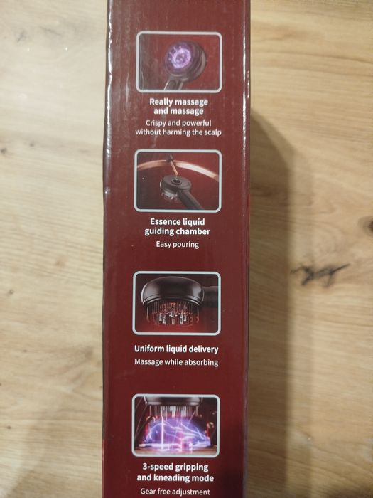 Wielofunkcyjny grzebień masujący