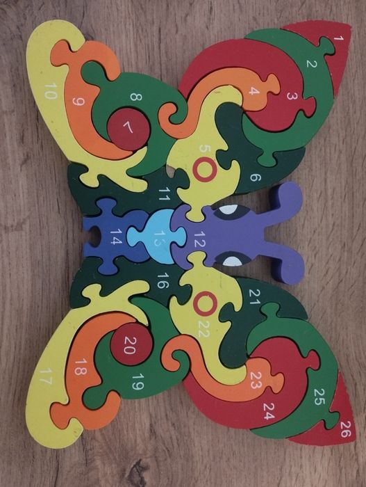 Puzzle drewniane