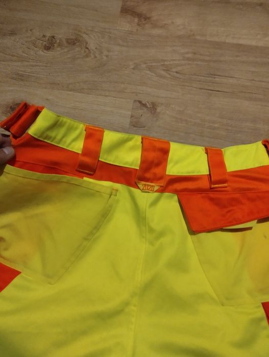 Spodnie  męskie robocze  ostrzegawcze Strauss XL