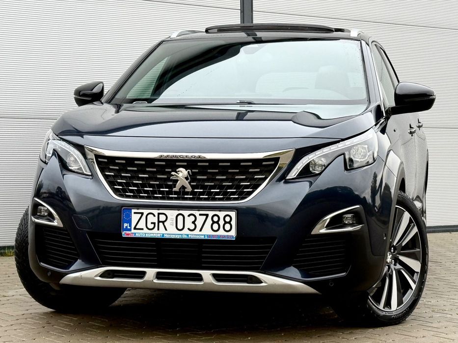 Peugeot 5008 Gt line//Panorama//Full Led//7 Osobowy//Kamera//Serwis
