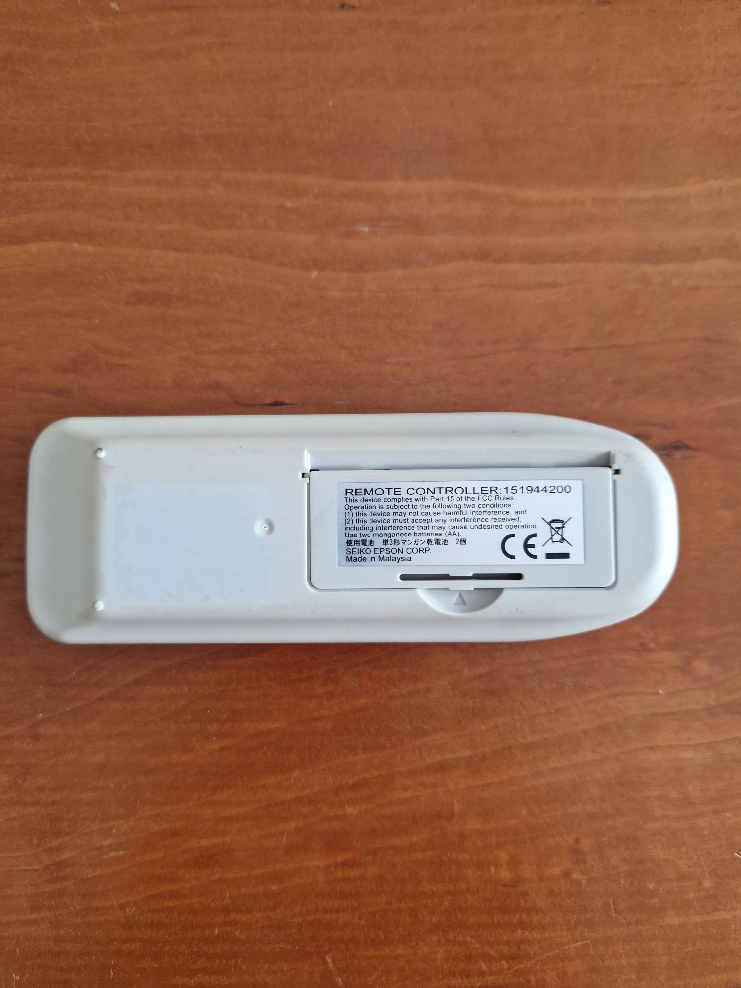 Comando (Remote Controller) original Epson para projetor