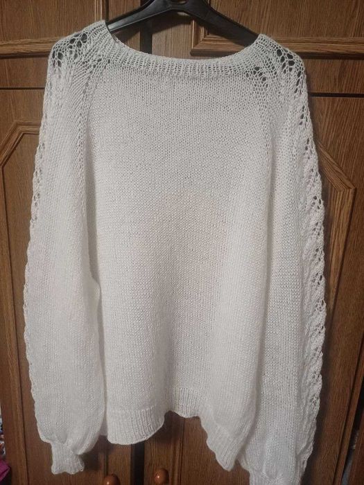 вязаний светр з люрексом
