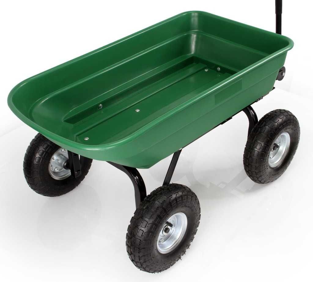 MAR-POL Wózek Ogrodowy Transportowy 120kg Wywrotka Taczka M85265