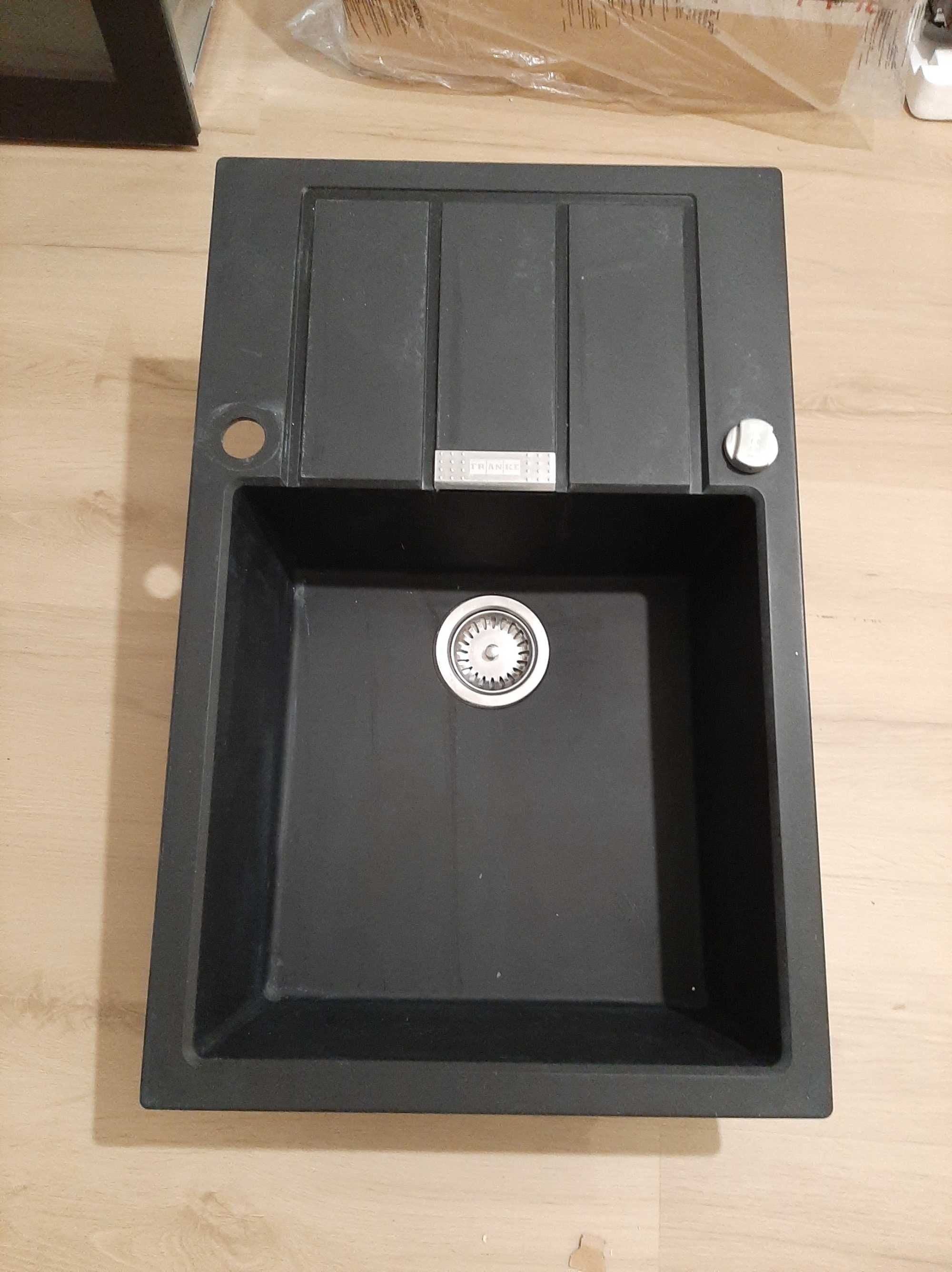 Zlewozmywak Franke Sirius 2.0 S2D 611-78 XL Tectonite Onyx + bateria