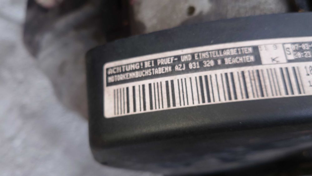 Silnik 2.0 8V 115KM AZJ VW Bora Golf IV Skoda Octavia I Audi A3