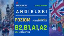 Sopot - kurs językowy angielskiego, poziom B2, B1,A1, A2